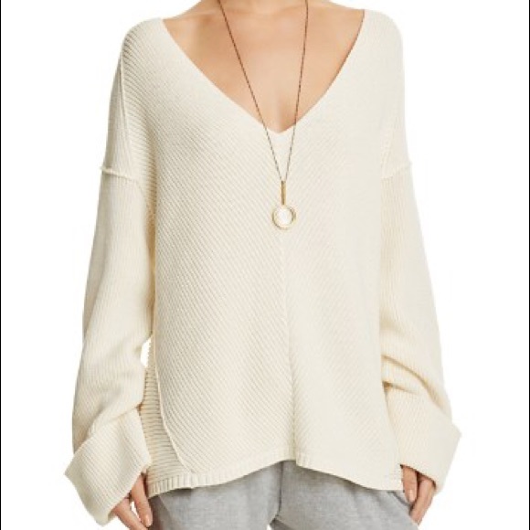 Free People Sweaters - Free People La Brea V Neck Sweater